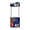 PVC portable aluminium frame trade show promotion table counter