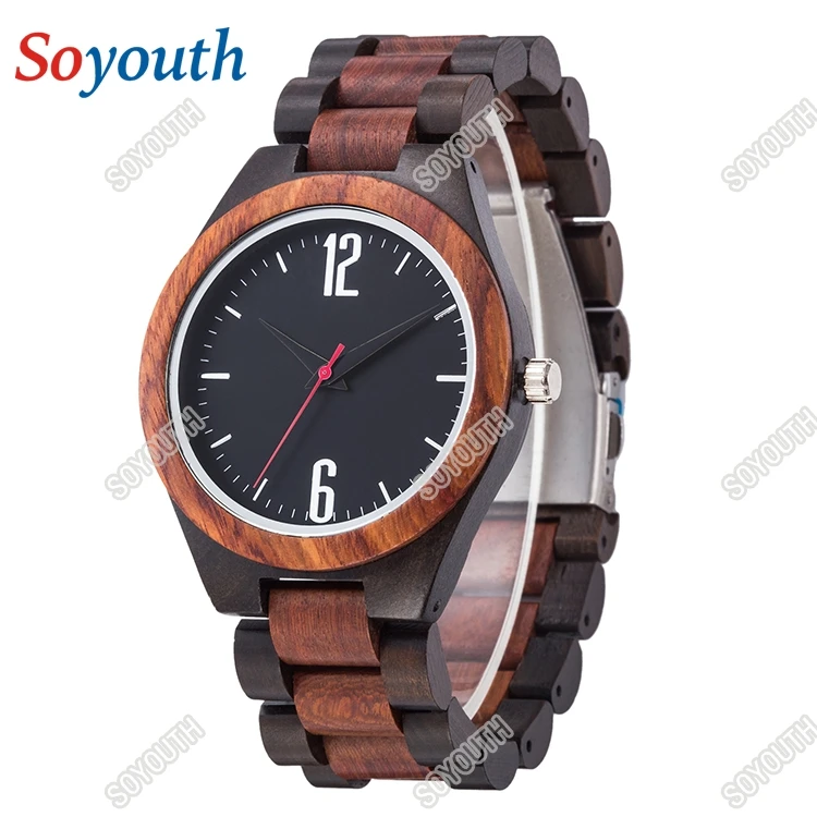 

Luxury Brand Wooden Men's Japan Miyota 2035 Quartz Movement Wooden Watch Men's Watches Fashion Minimalist Maple Watch
