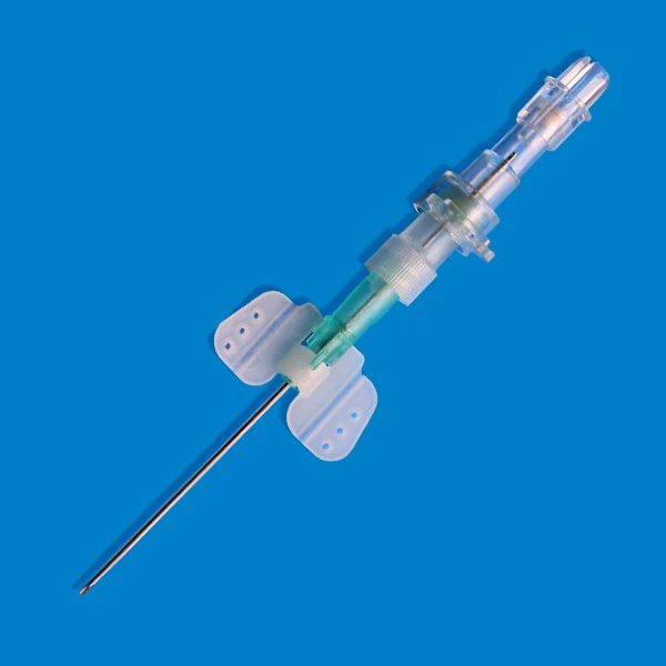 Tip Capped Injection Port Iv Catheter With Small And Large Butterfly Buy Injection Port Iv