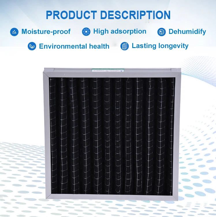 Clean Link Activated Carbon Paper Air Filter Sheet Activated Carbon