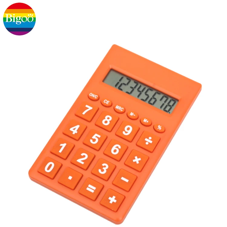 Thin Small Size Smart Calculator With 8 Digits Display Cheap For Office ...