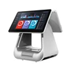 Chinese Manufacture 15.6-inch Projected Capacitive Touch Screen Dual Screen Windows All in one POS Terminal with 80mm Printer