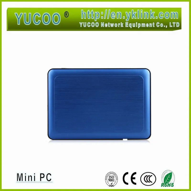 OEM custom logo printing intel Z3735F quad core mini pc with serial parallel port