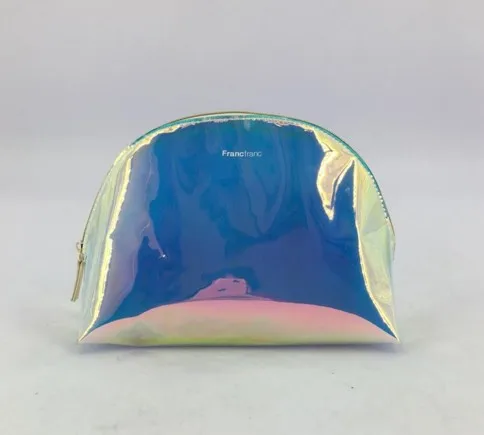 

New Arrival Holographic Iridescent Transparent Cosmetic Bags And Cases, Holograhic