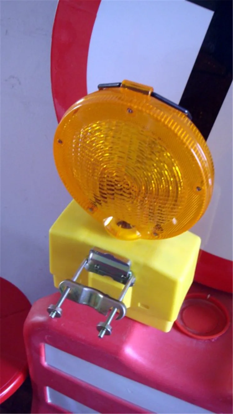 solar or battery  powered  Traffic Flash barricade lamp Trafic Led Light traffic warning light  lamp