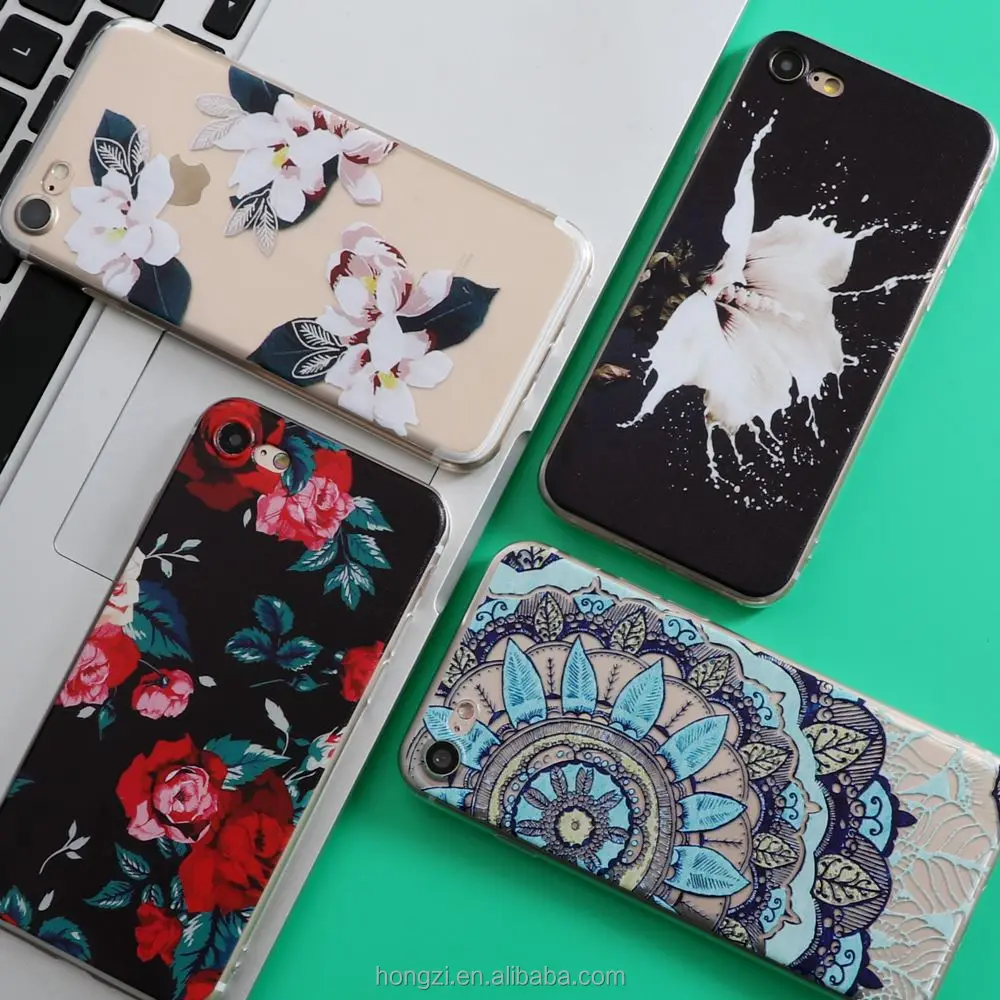 

Flowers Coque For iPhone 5 5S SE 6 6S 7 Plus Case For Samsng Galaxy S4 S5 S6 S7 Edge S8 Plus J5 Grand Prime J3 A3 A5 2016 2017