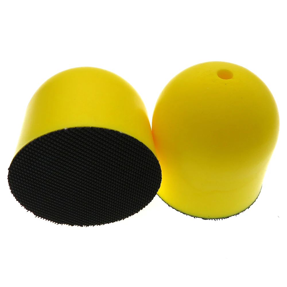 2Inch Center Water Feed Disc Hand Sanding Block Hook and Loop Hand Pad for Hook and Loop Discs Polishing Wood Metal