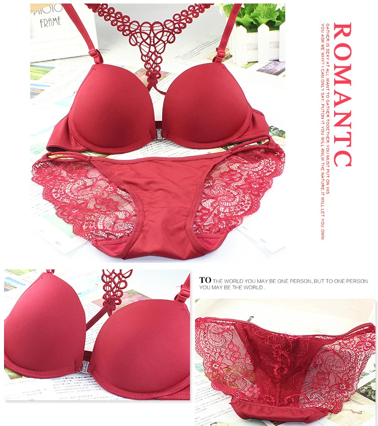 Fancy Bra Panty Set Photo Sexi Girl Wear Bra Types Invisible Line Push