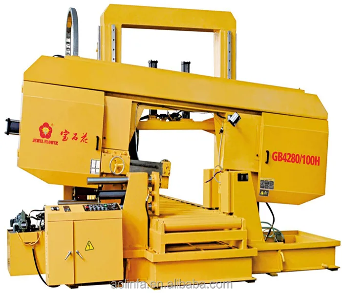 
GB4280S Double column metal band sawing machine metal cutter for metal cutting 