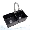 Original new strainer cabinet sri lanka double bowl stainless steel kitchen with sink