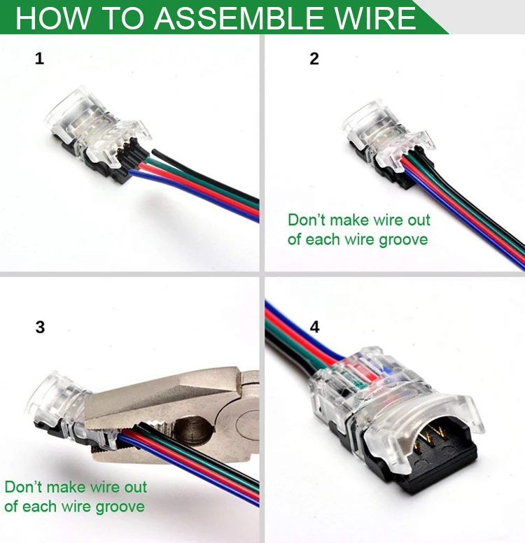 Accessories Driver Led Strip Light Connector 2 Pin From China 