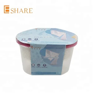 Image of Eshare 500 ml calcium chloride dehumidifier box air freshener desiccant moisture absorber box