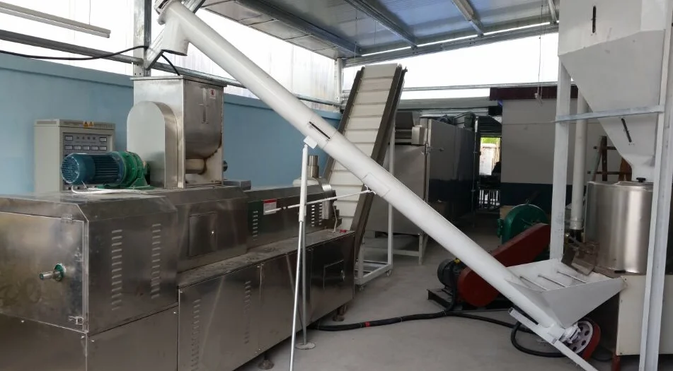 大容量 1 吨每小时狗粮生产线