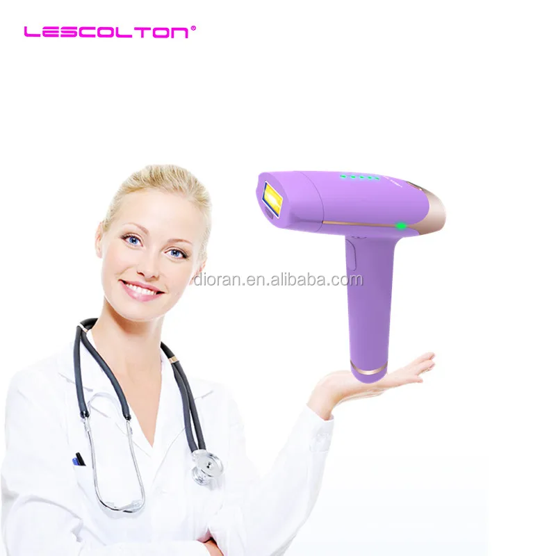 

Personal Care Laser IPL Permanent Rechargeable Hair Removal Painless Face Body Beauty Machine, Lavender