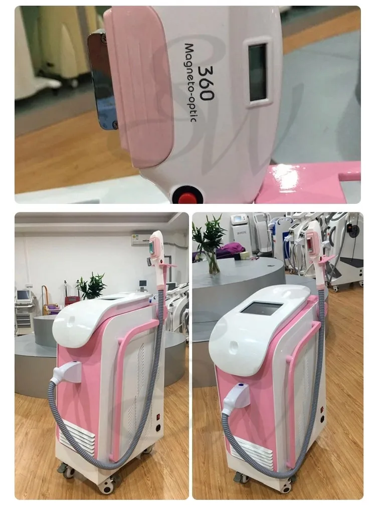 2019 New Arrive Multi-functional beauty equipment 360 magneto-optical Light hair removal machine