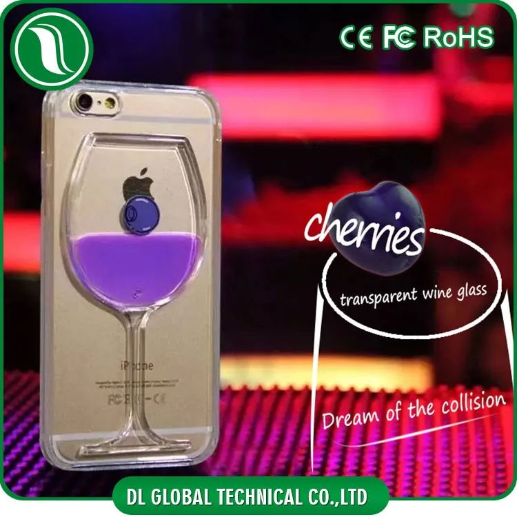 Red wine cup liquid case with fruit pictures liquid case for iphone 6 back housing (5).jpg