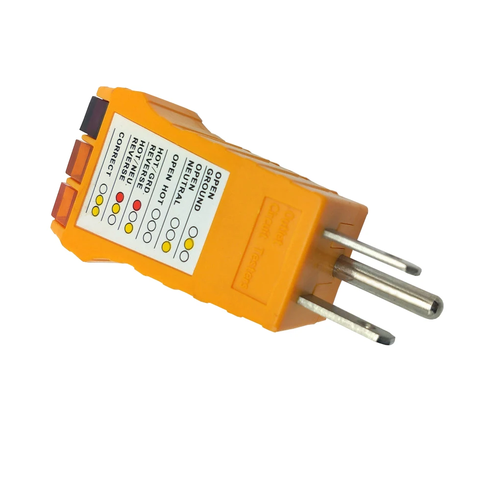 Circuit Tester 6/12 Power Plug Polarity Test Ground Tester Buy Ground