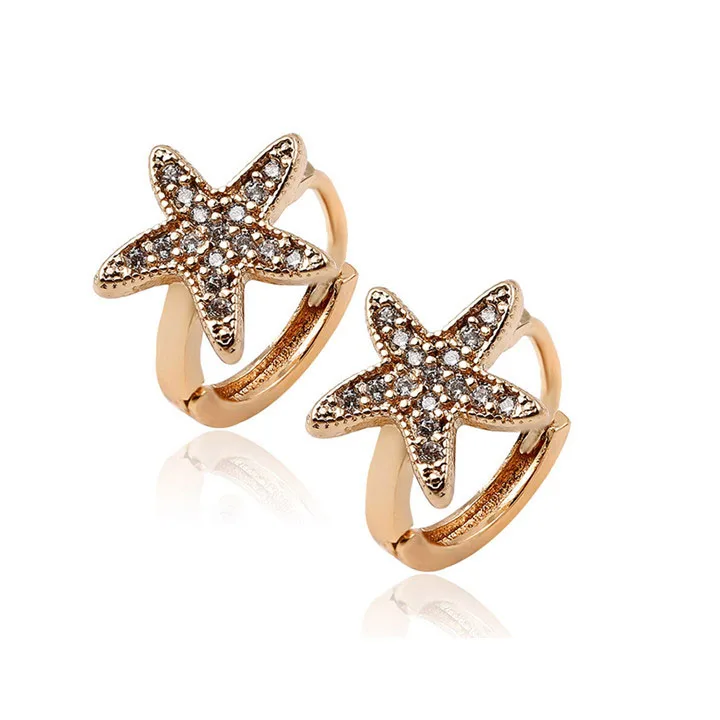 

92698 xuping 18k gold plated jewelry fancy women earring for christmas gifts