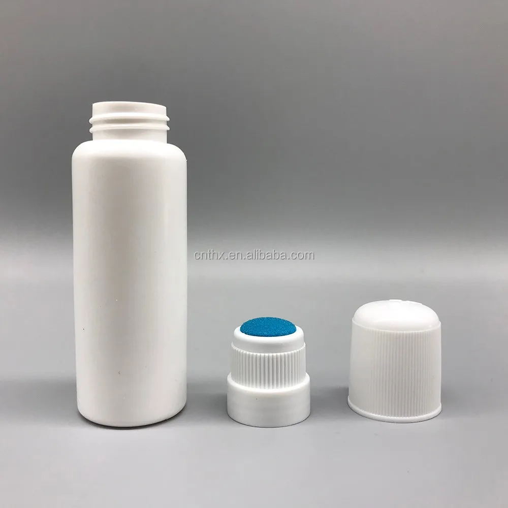Super Plastic Pe 2oz 60ml Empty Glue Bottle With Sponge Applicator
