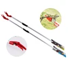 2018 new long handle pruning hedge shear with 3/4M telescopic pole for garden secateurs