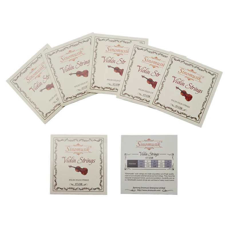 

Wholesale Price OEM Custom brand nylon violin string for sale