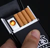 Rechargeable USB Cigarette Lighter With Cigarette Case