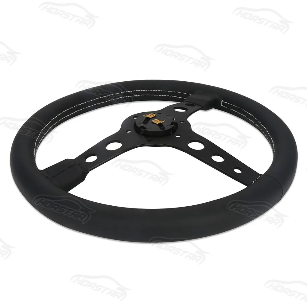 350mm 14 Inch Nob Classic Steering Wheel Leather Buy Steering Wheel Leather,Leather Car