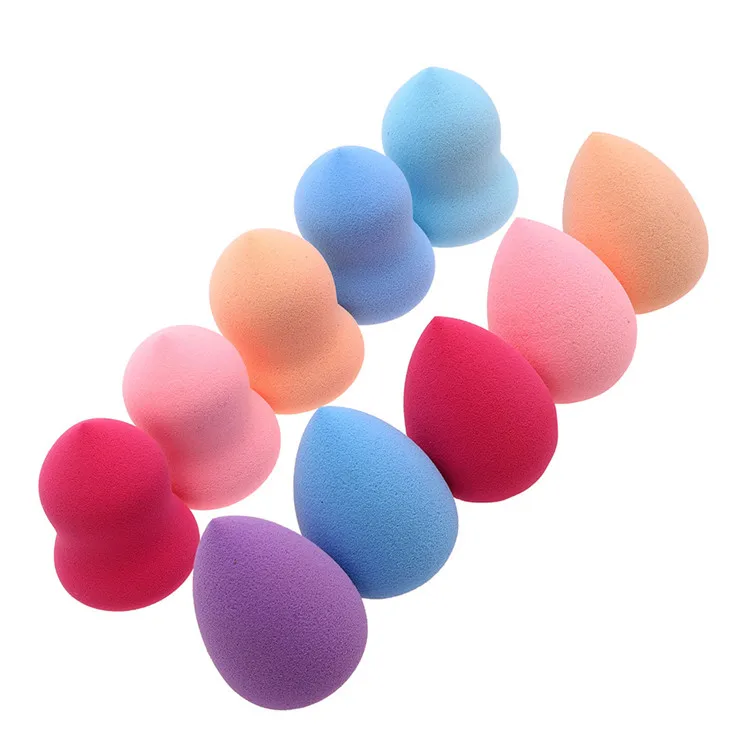 

Whole SaleLatex Free Puff Daily Use Foundation and Blush Makeup Tool Can Choose Package, Yellow;pink;purple;green;etc