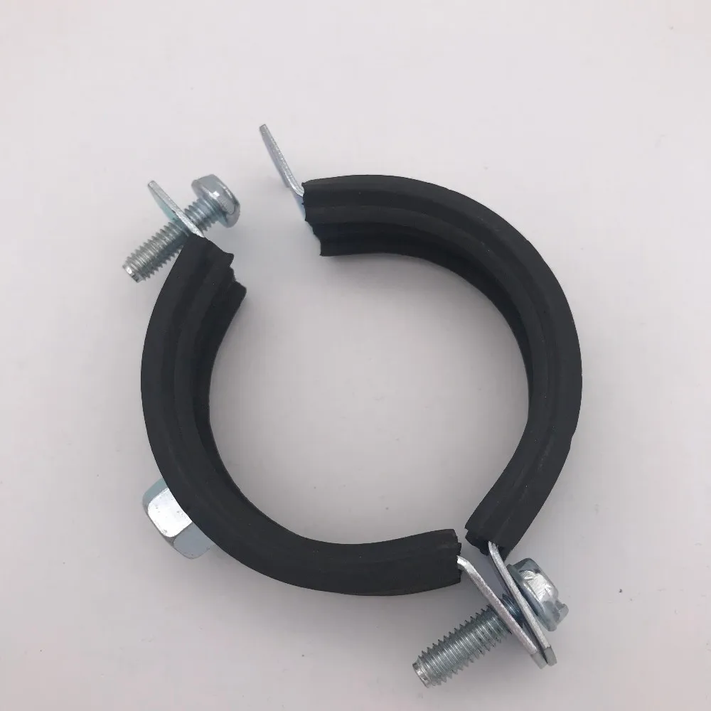 Customized Tube Clamp Zinc Plated Pipe Clamp Rubber Hose Clamp Buy