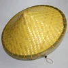 Sun-proof Chinese Conical Bamboo cap Waterproof Straw Hat for Farmer
