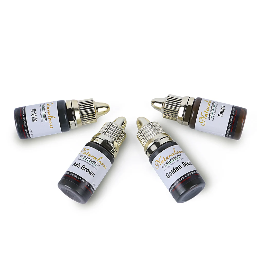 

502 True Black Liquid Pigments ink for PMU Machine, Semi Permanent Makeup Micropigments