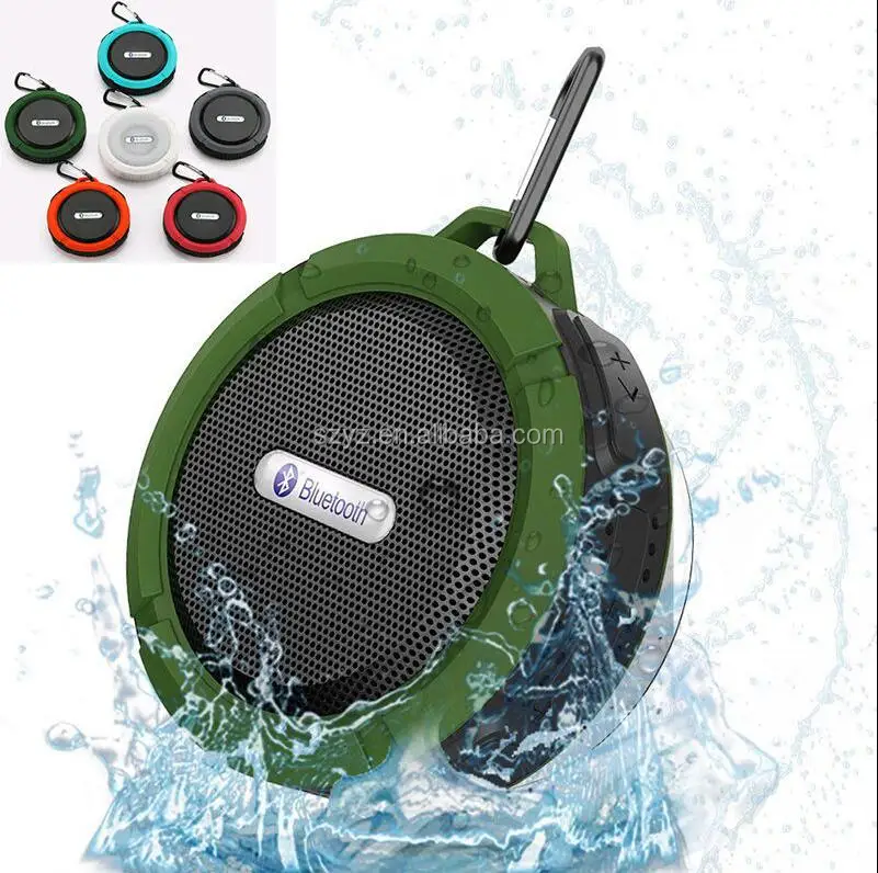 

New arrival bosed wireless speaker, wireless wireless waterproof shower speaker, Black white;blue;orange;army green;customized color