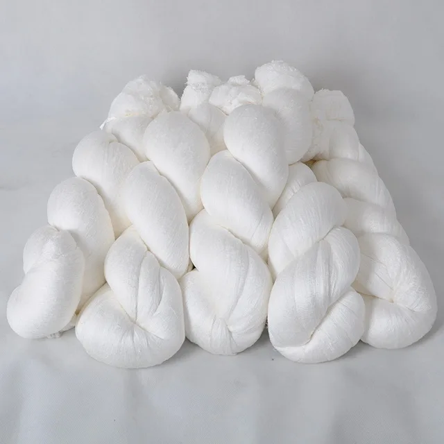 100 Real Natural Pure Top Grade Original Long Mulbbery Silk Fiber