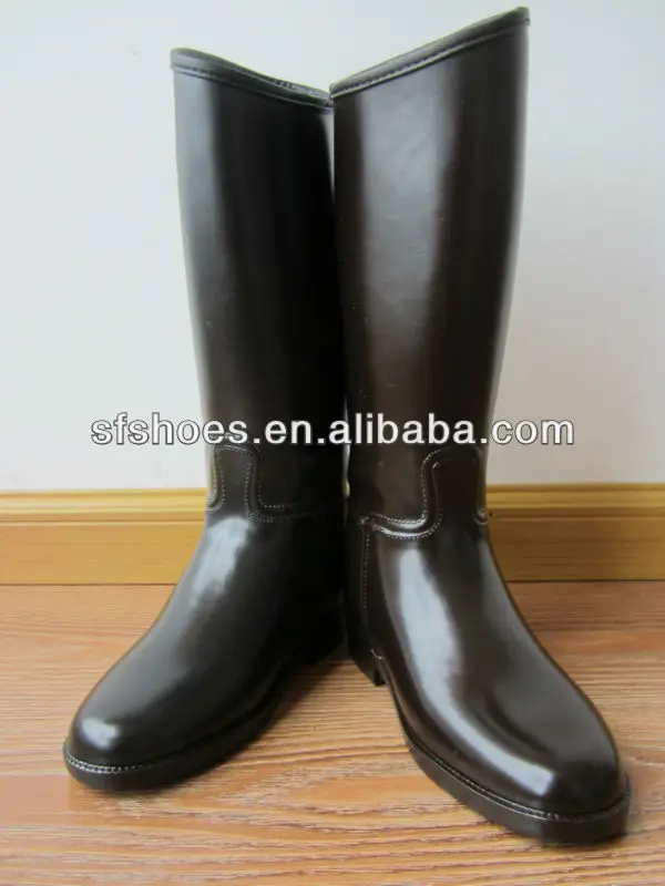 2015 Newest warm lining horse riding equestrian PVC boots,horse riding boots