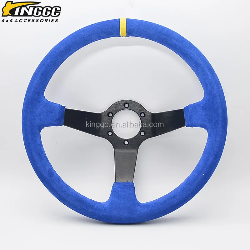 Car Steering Wheel Manufacturer In Guangzhou Steering Wheel 350mm Suede ...