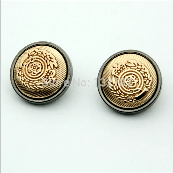 gold suit buttons