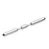 Silver stainless steel female urethral plug sex toys
