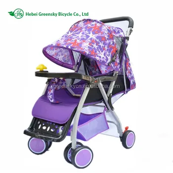stroller with tray