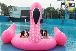 
GIANT UNICORN / FLAMINGO Party Island 6 Person FLOAT 