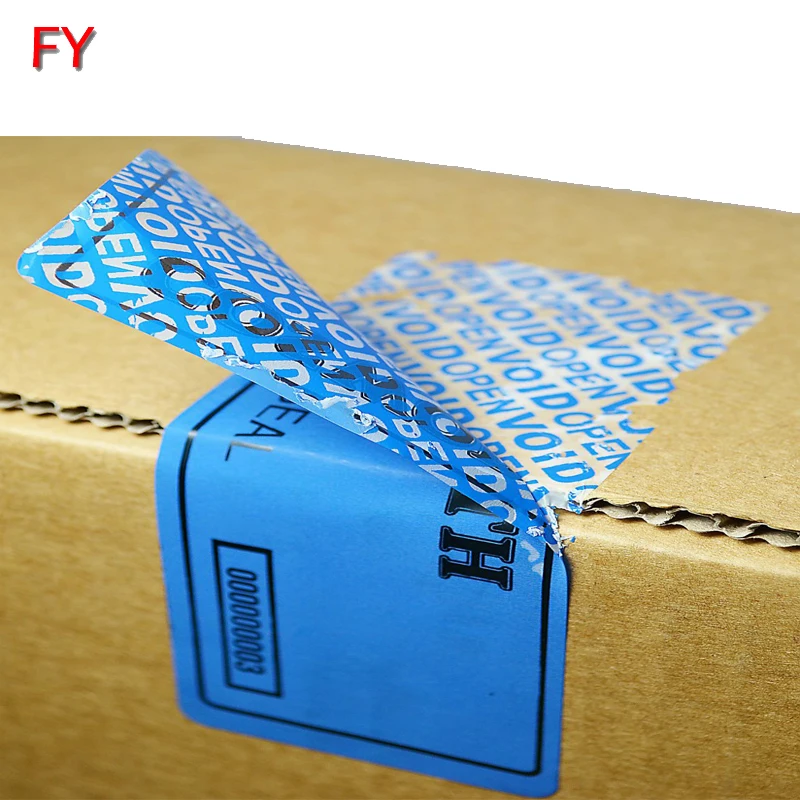 Customized Kraft Sealing Stickers,Security Sealing Stickers For Box