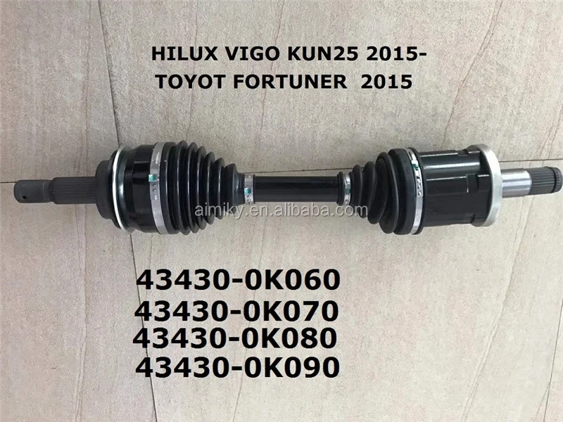 Front Cv Axle Drive Shaft For Toyota New Hilux Revo 4wd 2015 434300k070 434300k060 43430