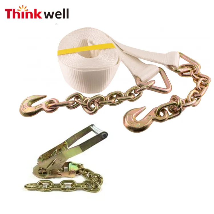 ees.Welded Steel Tow Chain Tie Down Binder Chain Flatbed Truck Trailer G70 3//8 X20