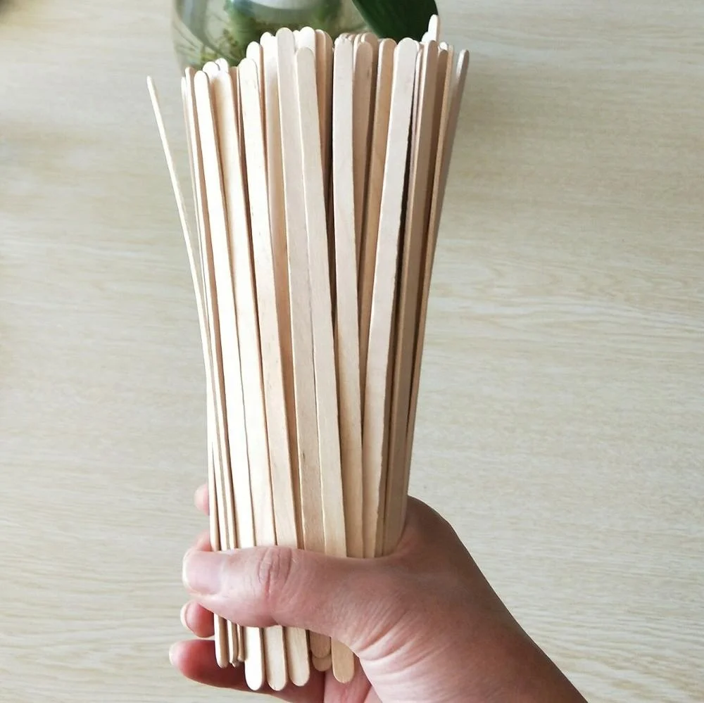 

Disposable Coffee Stirrer Wooden Stick For Cafe/Household/travel, Natural birch wood