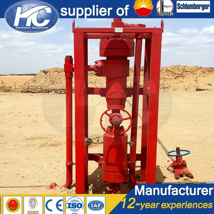 Wellhead Gas & Solid Separation Device / Grit Separator / Hydrocyclone ...