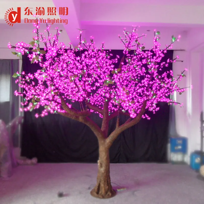 Artificial Outdoor Decoration Led Cherry Blossom Tree Lamp Buy