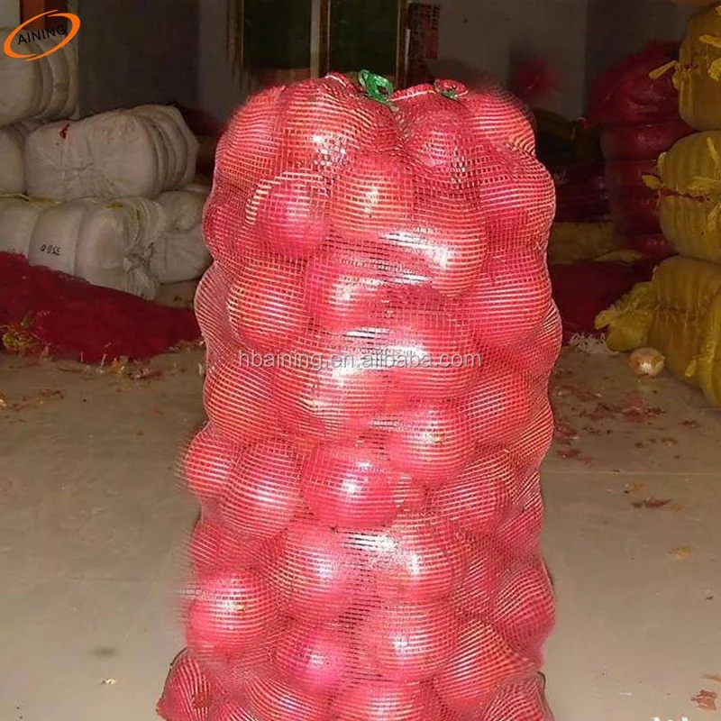 40mm Natural Fresh Onion 15kg / Mesh Bag , China Manufacturer