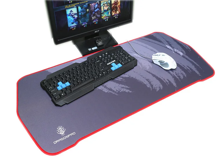 Anime custom size mousepad,rubber desk mouse pad mat/Tigerwings