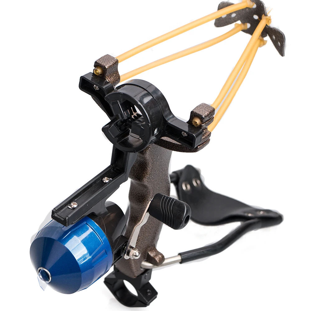 

High Velocity Elastic Hunting Fishing Slingshot Catapult Bow Arrow Rest Bow Shooting SlingShot