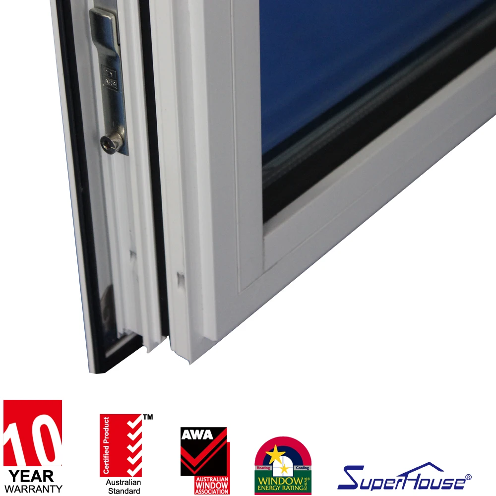 wholesale aluminum double aluminum casement window for sell