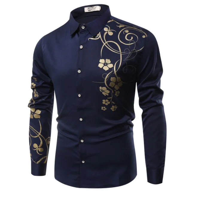 

c20001a hot sale long sleeve casual shirts for men
